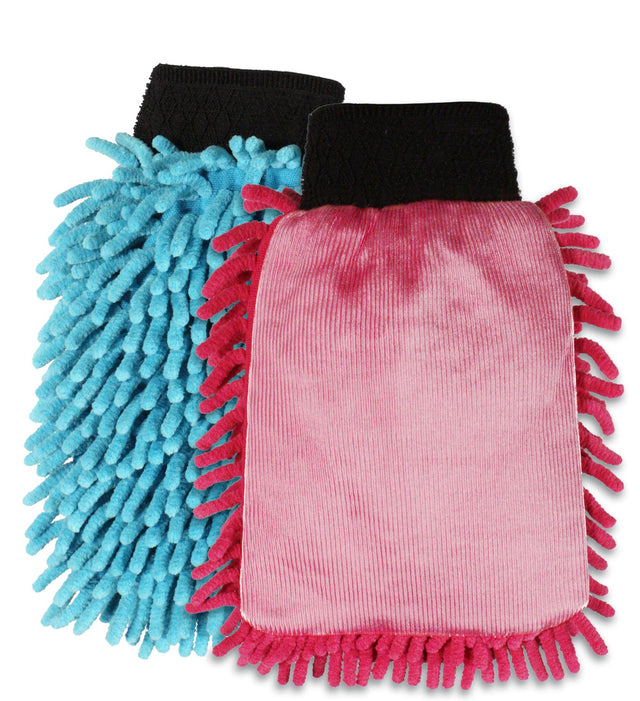 Doppelpack Mikrofaserhandschuh