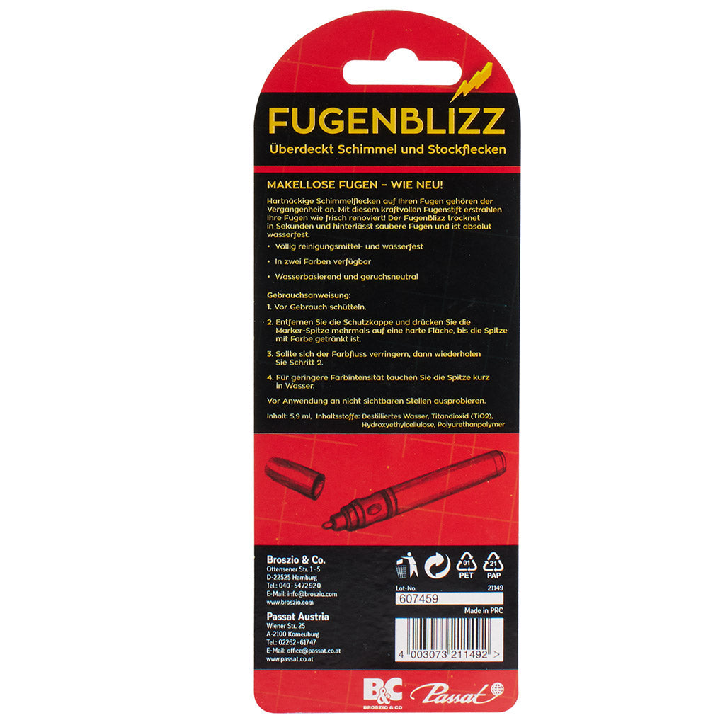 Fugenblizz weiß Wasserbasis