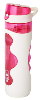 Trinkflasche Fresh 720ml weiss pink