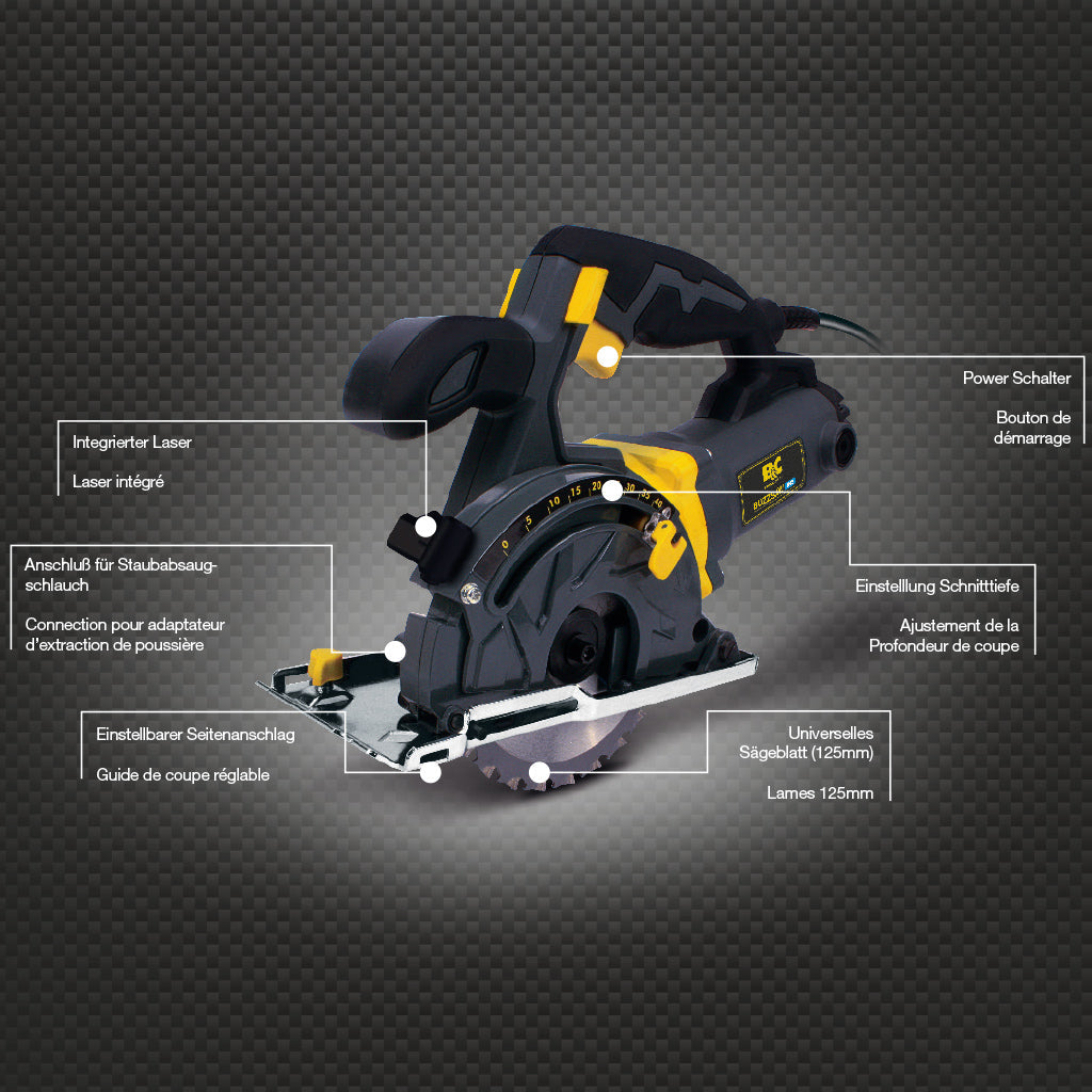 Tauchkreissäge 800W Buzzsaw