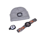 Light´n Cap Mütze mit LED grau