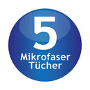 MINI Mikrofaser Tücher 5er Set 20x20cm