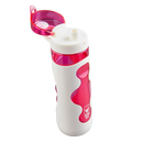 Trinkflasche Fresh 500ml weiss pink
