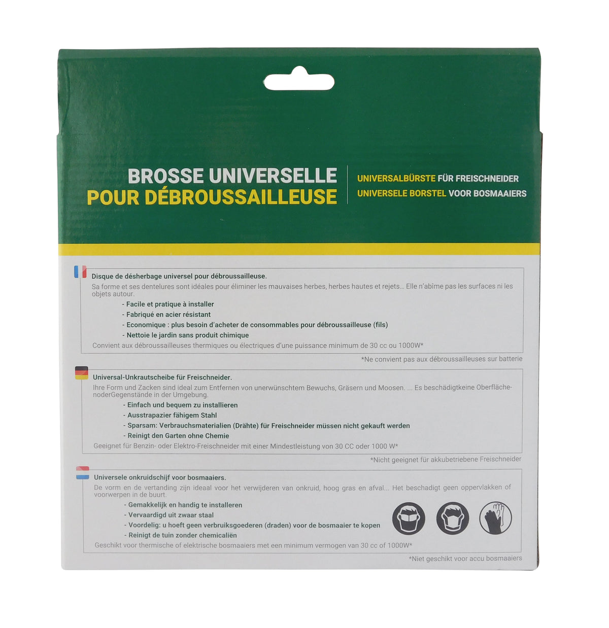 Universal-Unkrautscheibe für Trimmer 23