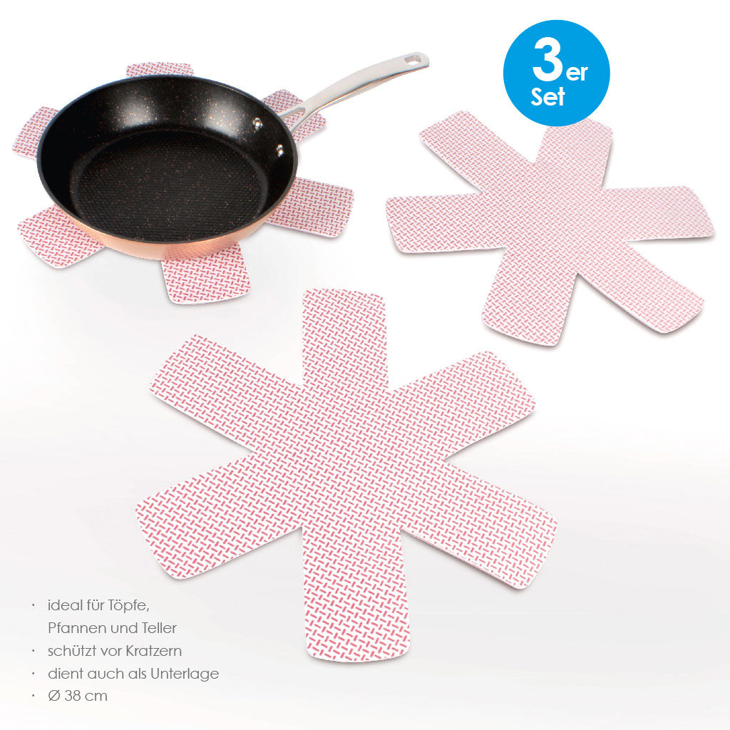 Pfannenuntersetzer 3er Set