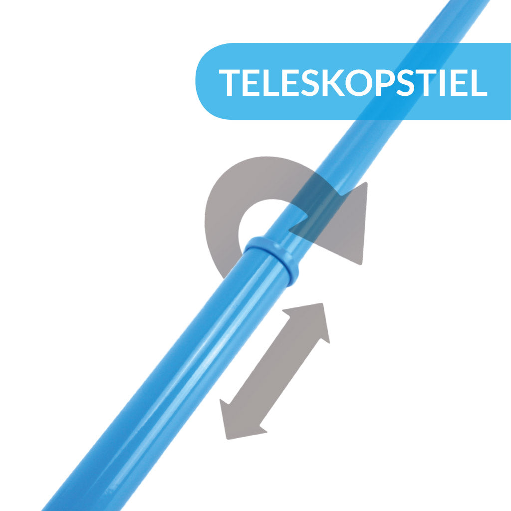 Microfaser Bodenwischer blau