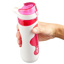 Trinkflasche Fresh 720ml weiss pink