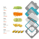 Veggie Dicer plus blau