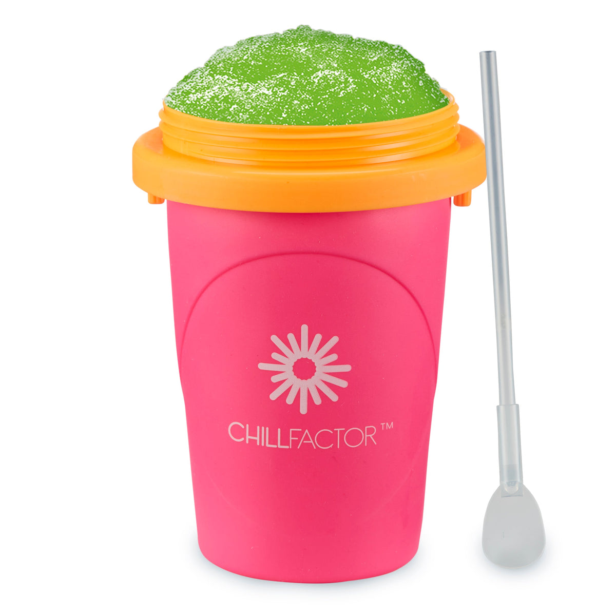 Chillfactor Slushy Maker NEON pink 2er Set